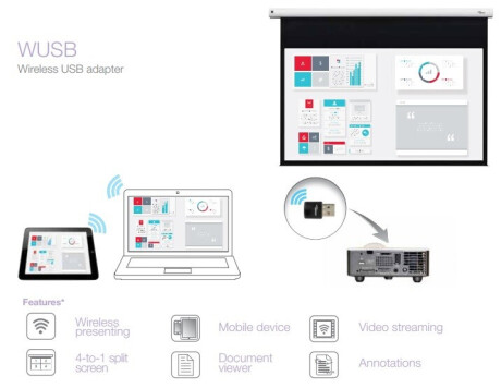 Optoma WUSB - Wireless USB Adapter - Demo