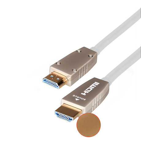 celexon UHD Optical Fibre HDMI 2.0b Active Kabel 10m, weiß - Demo