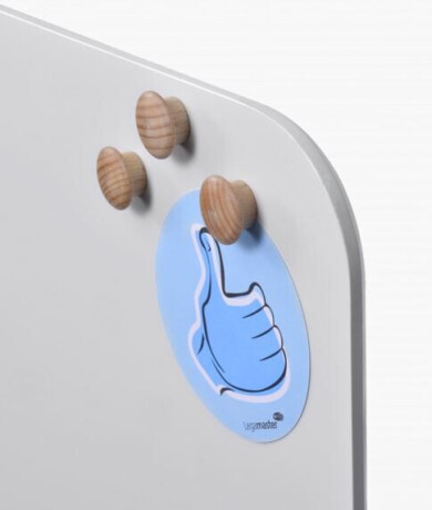 Legamaster WOODEN Magnet 25mm 5St.