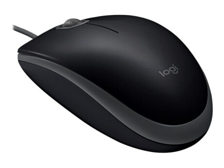 Logitech B110 Silent Maus, kabelgebunden, schwarz