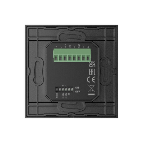 AUDAC WP220 - Universal Wandbedienfeld - Bluetooth-Empfänger, schwarz
