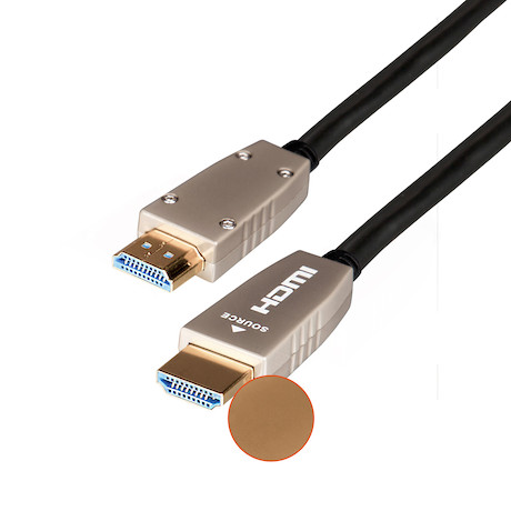 celexon UHD Optical Fibre HDMI 2.0b Active Kabel 10m, schwarz - Demo