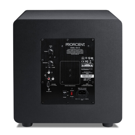 Proficient FDS-12 Protege Subwoofer, matt schwarz