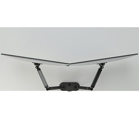 Chief DMA2B - Koncis™ Serie - zweiarmige Monitorhalterung - Schwarz