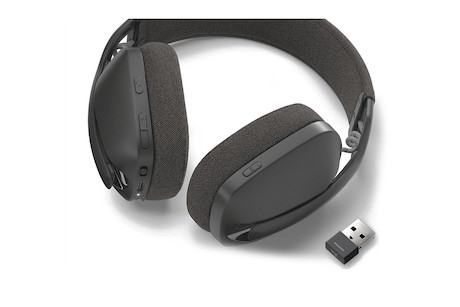 Logitech Zone Vibe 125 - kabelloses Bluetooth Headset, ohrumschließend, Graphite