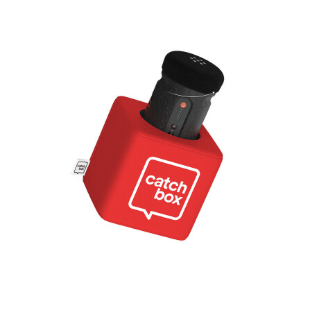 Catchbox Plus System with 1 Cube and 1 Clip + 1 Wireless Charger - Custom Design