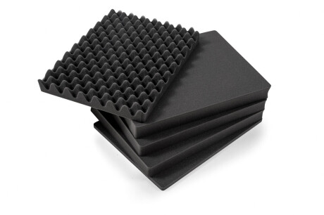 B&W Hartschalenkoffer Typ 500 mit Würfelschaum, schwarz
