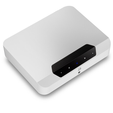 Bluesound POWERNODE EDGE HD kompakter kabelloser Streaming Stereoverstärker für Multiroom, Weiss