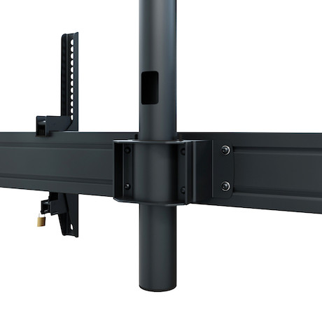 Hagor comPROnents® Menuboard Deckenhalterung für 2 Displays 46-65" Landscape|max. VESA 600x400