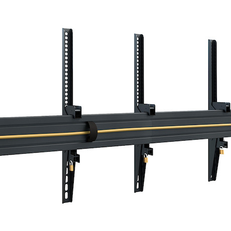 Hagor comPROnents® Menuboard Deckenhalterung für 4 Displays 46-65" Portrait| max. VESA 400x600