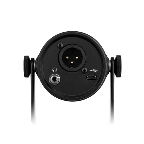 SHURE MV7 Podcast KIT mit USB- und XLR-Ausgängen, Farbe schwarz, inklusive Manfrotto Desktop-Stativ