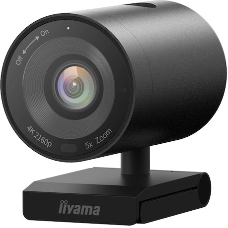 iiyama UC-CAM10PRO-1 4K Webcam - 8 MP, FoV 120°, 30fps, UHD