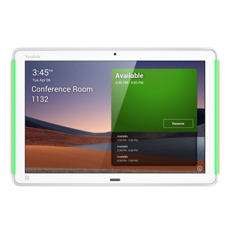 Yealink RoomPanel Plus 10,1" - voll RGB multifunktionales multipoint Raumbuchungsdisplay, Background
