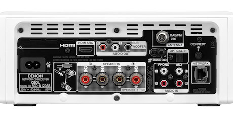 DENON CEOL N12DAB Receiver in weiß - Demo