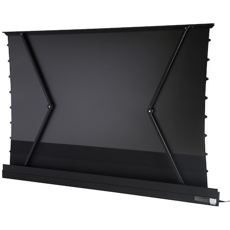 celexon UST Hochkontrast Bodenscheren Leinwand - HomeCinema Plus, 110" schwarz - Demo