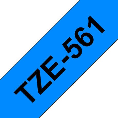 Brother TZe-561 Schriftband schwarz/blau 36mm/8m