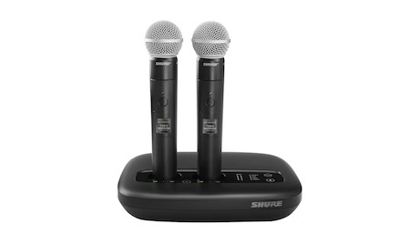 Shure MXW2X/SM58=-Z11 DECT Handsender mit SM58 Kapsel und LC Display inkl. Li-Ion Akku