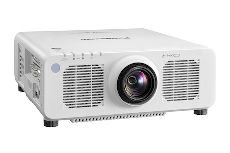 Panasonic PT-RZ990WE mit Objektiv, weiss Installationsbeamer mit 10.000 Lumen - Demo