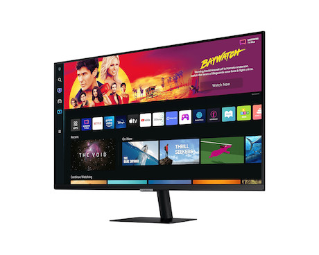 Samsung 43" Smart M70D Monitor, Schwarz