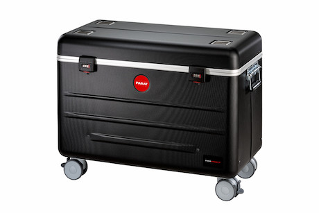 PARAPROJECT Case TC20 TwinCharge Tabletwagen, inkl. USB-C auf Lightning® Kabel, schwarz