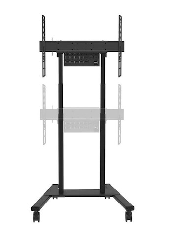 Neomounts FL55-875BL1 motorisierter Bodenständer für 55-100" Bildschirme - Schwarz