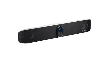 Poly Studio X72 Premium All-In-One Videobar inkl. TC10 Controller-Kit für große Konferenzräume