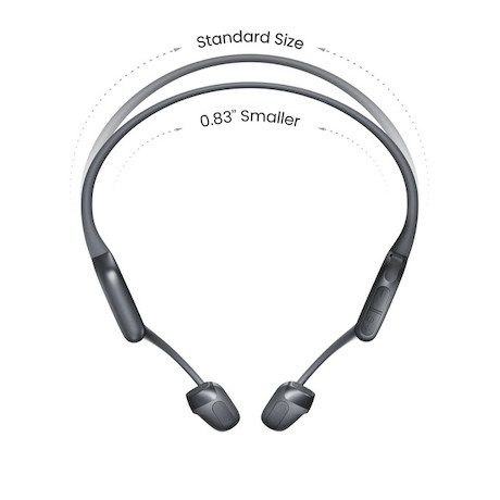 SHOKZ OpenRun Pro 2 Open-Ear Bluetooth Kopfhörer für Sportfans mit 12 Stunden Wiedergabezeit | Größ