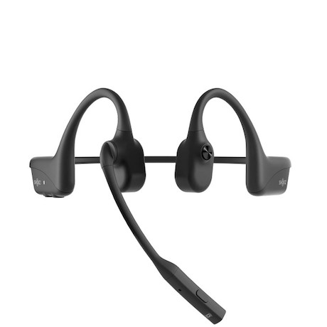 SHOKZ OpenComm2 Open-Ear-Design Dual Bluetooth Headset mit Knochenschalltechnologie