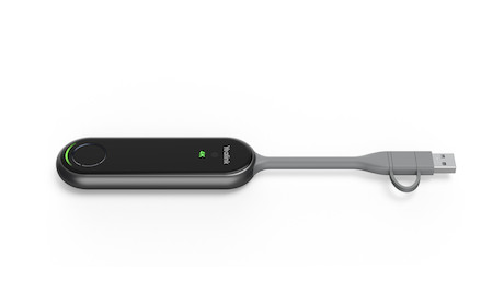 Yealink PA20 Wireless Sharing Pod für kabelloses Teilen von Inhalten per Plug-and-Play über USB-A un