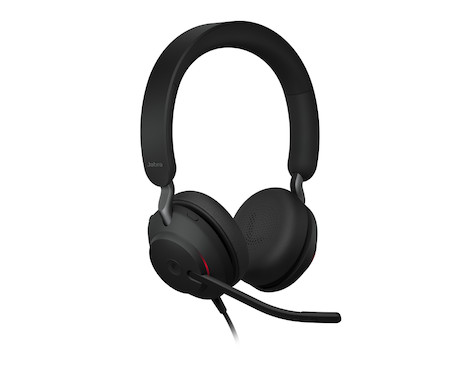 Jabra Evolve2 40 SE - USB-C / A schnurgebundenes Stereo Headset | zertifiziert für Microsoft Teams |
