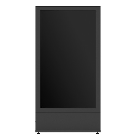 Hagor HP Kiosk 65″ FS Indoorstele zur freien Aufstellung | Einzelhalterung | Portrait-Format | Bilds