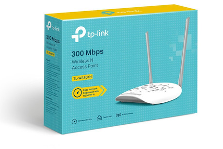 TP-Link TL-WA801N Drahtloser Zugangspunkt, N-Standard, 300 Mbps