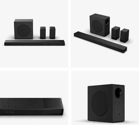 Hisense 5.1.4 Multi Channel Soundbar System AX5140Q in Schwarz