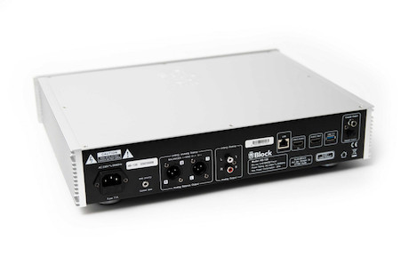 Block HD-120 SACD, CD und Blu-ray Player in Diamantsilber