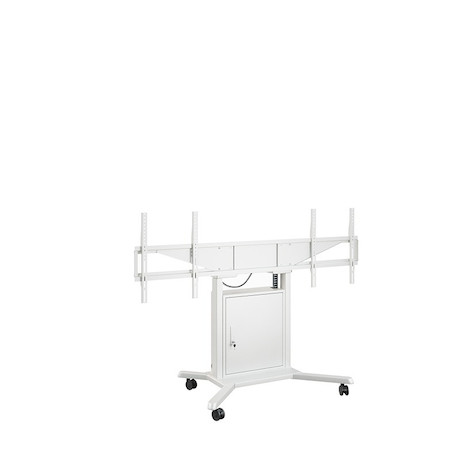 Hagor HP Twin Lift M-DW mobiles, elektro-motorisch höhenverstellbares Liftsystem für zwei Displays n