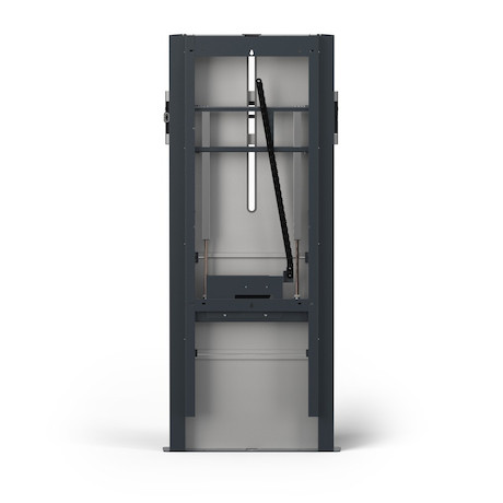 SMS K05-142-62 Presence motorisierter Wand-/Bodenständer - Alu/Dark Grey