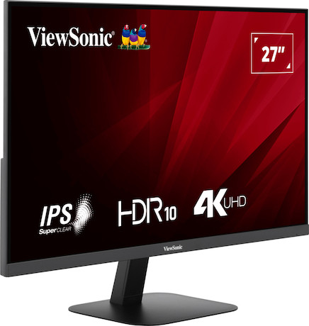 ViewSonic VA2708-4K-HD 27" 4K UHD Monitor mit HDR 10, Dual HDMI und DisplayPort