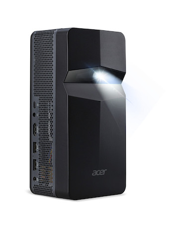 Acer PD1520Us: smarter 500 Lumen Full HD Ultrakurzdistanz-LED-Beamer mit Bluetooth