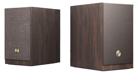 Audio Pro A28 Multiroom-Regallautsprecher in Walnuss