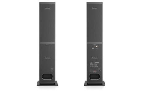 Audio Pro A48 Wireless Multiroom-Standlautsprecher in Schwarz