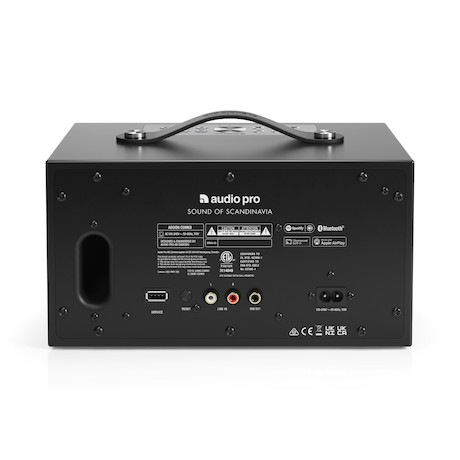 Audio Pro Addon C5 MkII Wireless Multiroom-Lautsprecher in Schwarz