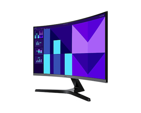 Samsung 32" Essential S39GD Full HD curved Monitor mit 100 Hz Bildwiederholrate und Gaming Mode - De