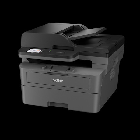 Brother DCP-L2660DW kompaktes 3-in-1 Multifunktionsgerät schwarz weiß mit Duplexdruck, LAN/WLAN und
