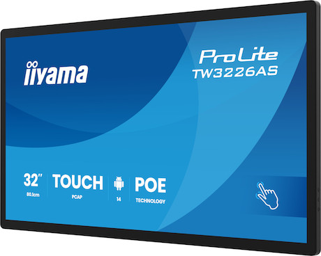 iiyama ProLite TW3226AS-B3P 32" PCAP 10-Punkt-Touchscreen-PC mit Android-Betriebssystem