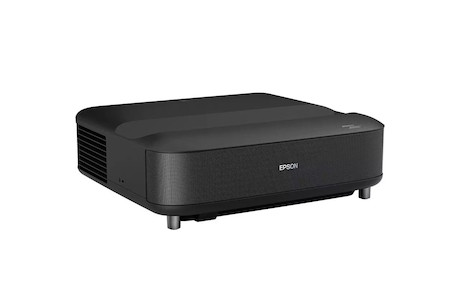 Epson Lifestudio Grand EH-LS670B 4K Smart-Laserprojektor mit Ultrakurzdistanz-Projektion, Sound by B