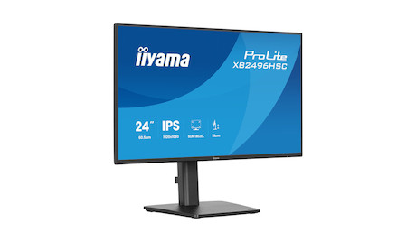 iiyama ProLite XB2496HSC-B1 24" Monitor mit 144 Hz Bildwiederholfrequenz und einem höhenverstellbare