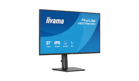 iiyama ProLite XB2796HSC-B1 27" Monitor mit 144 Hz Bildwiederholfrequenz und einem höhenverstellbare