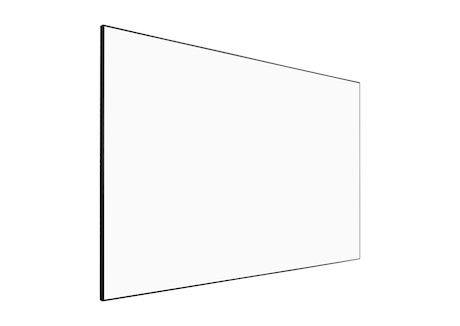 celexon SOUNDVISION Premium Plus Rahmenleinwand SlimFrame Velvet 243 × 136 cm - 110″