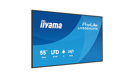 iiyama ProLite LH5564UHS-B1AG 4K UHD 55" Digital Signage-Display mit erweiterten Steuerungs- und Kon