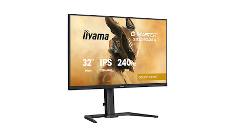 iiyama G-MASTER Gold-Phoenix GB3290QSU 32" QHD-Gaming Monitor mit einer Bildwiederholfrequenz von 24